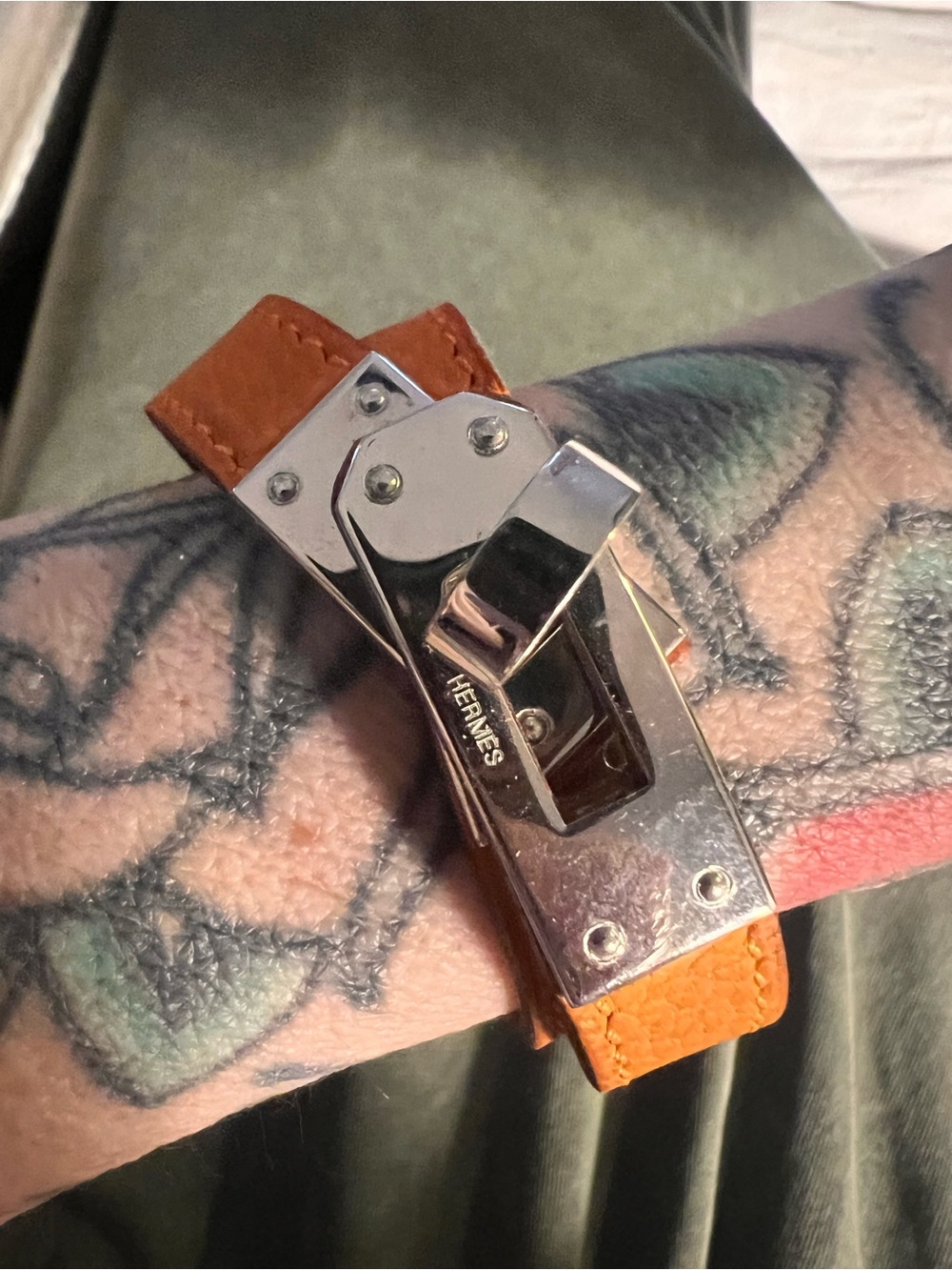 Hermes Kelly Double Tour Bracelet